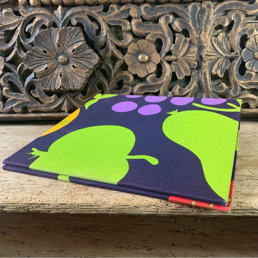 Rare Marimekko 3-Ring Three Inch Binder Tori Fruit Food Maija Isola Recipe Book